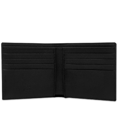 Shop Valentino Rockstud Billfold Wallet In Black