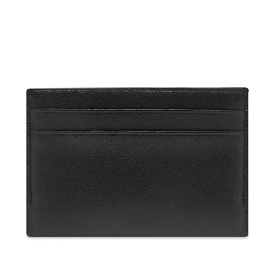 Shop Kenzo Leather Logo Card Holder In Black