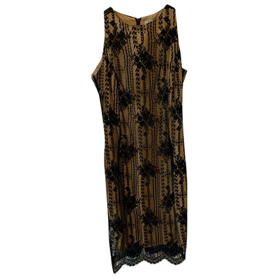 Pre-owned Lk Bennett Mini Dress In Black