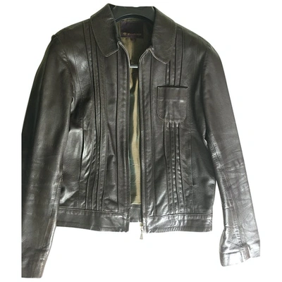 Pre-owned Mulberry Brown Leather Jacket