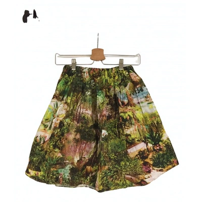 Pre-owned Carven Multicolour Cotton Skirt