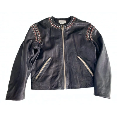 Pre-owned Isabel Marant Étoile Black Leather Jacket
