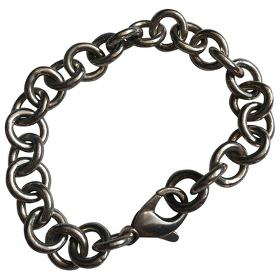 Pre-owned Tiffany & Co Return To Tiffany Silver Bracelet