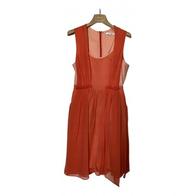 Pre-owned Carven Silk Mid-length Dress In Other