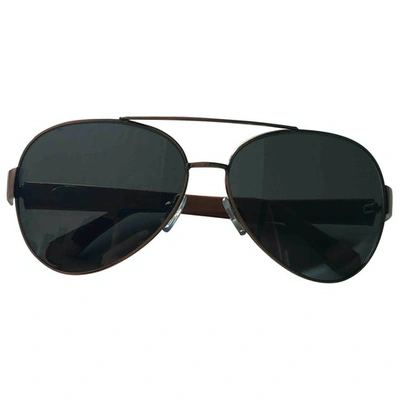 Pre-owned Fendi Camel Leather Sunglasses