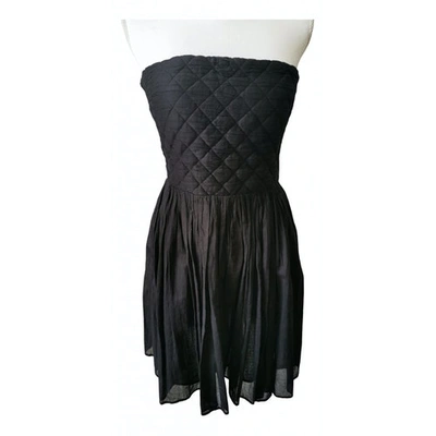 Pre-owned Gerard Darel Black Cotton Dress