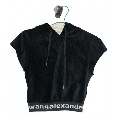 Pre-owned Alexander Wang Black Cotton  Top