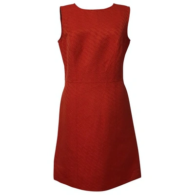 Pre-owned Valentino Mid-length Dress In Orange