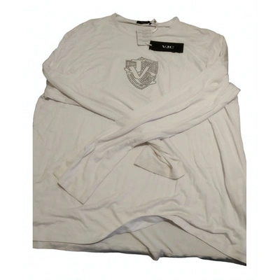 Pre-owned Versace Jeans White  Top