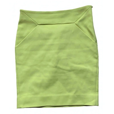 Pre-owned Chalayan Mini Skirt In Yellow