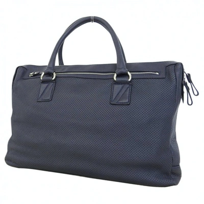 Pre-owned Zanellato Navy Leather Handbag