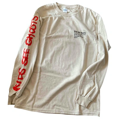 Pre-owned Yeezy Beige Cotton T-shirts