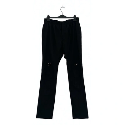 Pre-owned Alyx Black Trousers