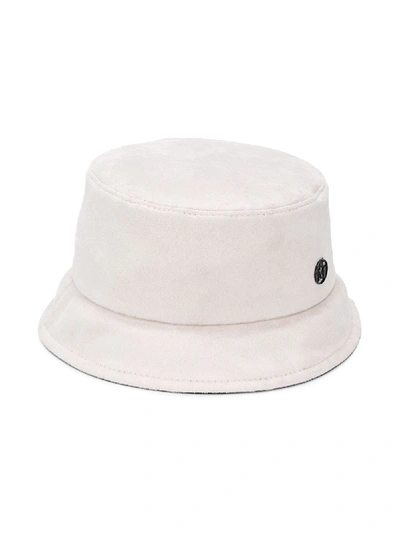 Shop Maison Michel Axel Hat In Multicolor