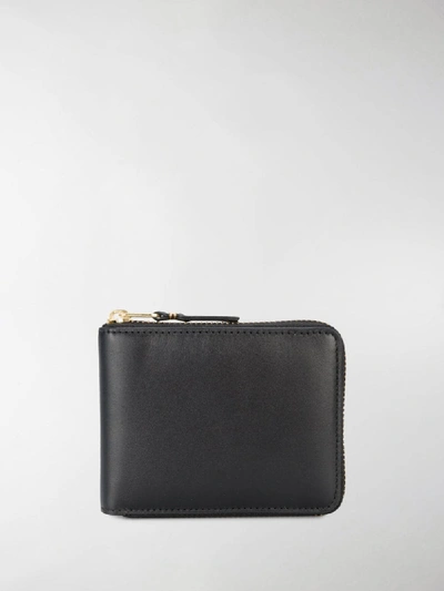 Shop Comme Des Garçons Classic Zip-around Wallet In Black