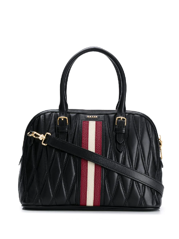 bally leather bag