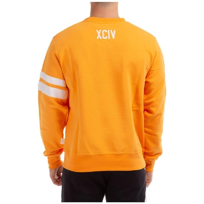 Shop Gcds Logo Sweatshirt In Orange
