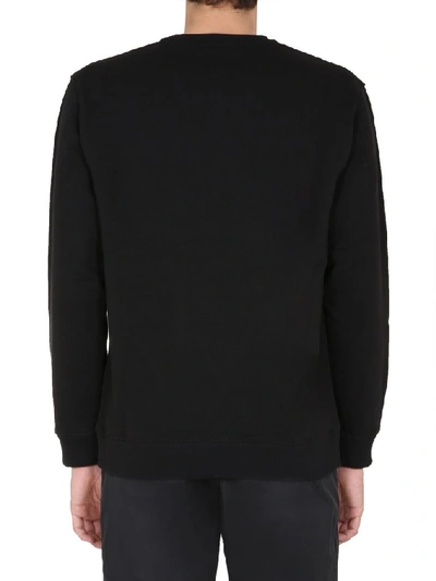Shop Givenchy Logo Pocket Sweatshirt In Black