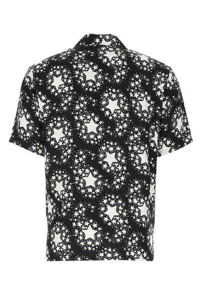 Shop Gucci Star Print Short In Black