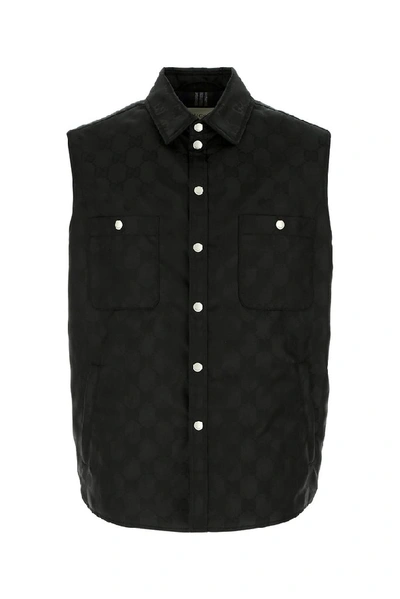 Shop Gucci Off The Grid Vest In Black