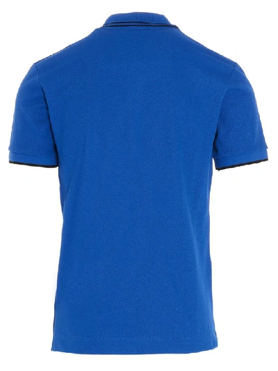 Shop Mcq By Alexander Mcqueen Mcq Alexander Mcqueen Monster Polo Shirt In Blue