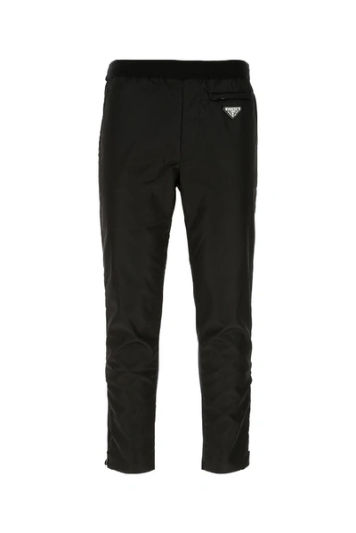 Shop Prada Technical Pants In Black