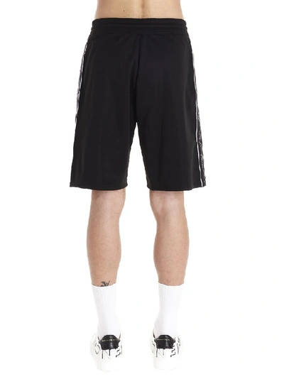 Shop Givenchy Webbing Shorts In Black