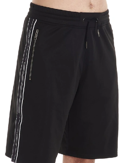 Shop Givenchy Webbing Shorts In Black