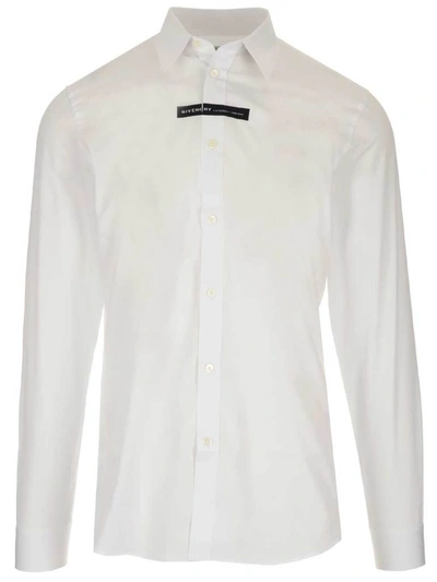 Shop Givenchy Address Shirt In White