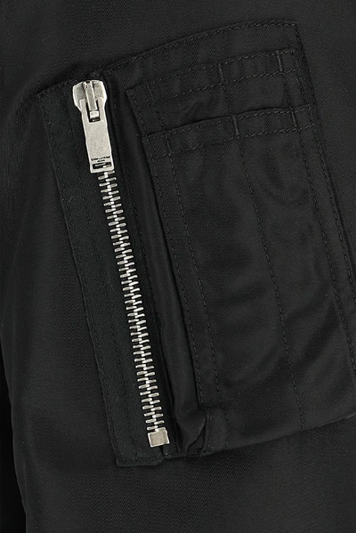 Shop Saint Laurent Zip In Black