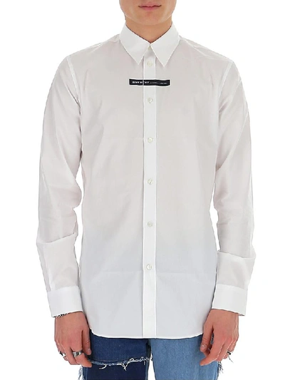 Shop Givenchy Address Shirt In White