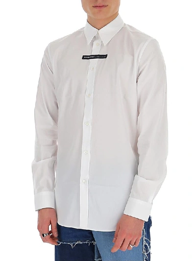 Shop Givenchy Address Shirt In White