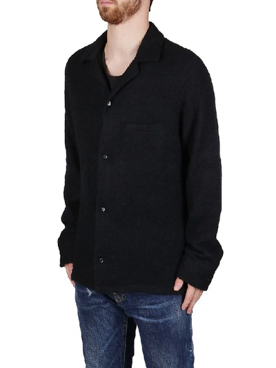 Shop Opening Ceremony Knitted Buttoned Cardigan In Black