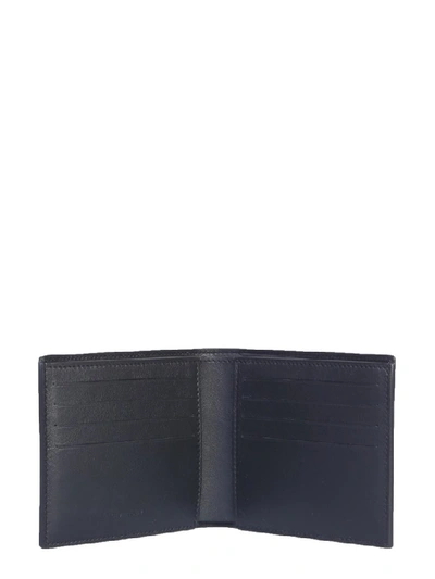 Shop Givenchy Logo Patch Bifold Wallet In Black