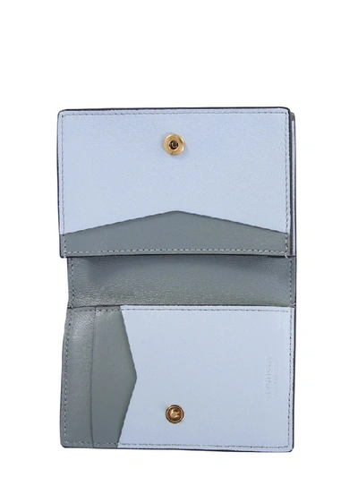 Shop Givenchy Edge Business Card Case In Blue