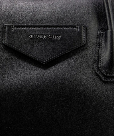 Shop Givenchy Large Antigona Tote Bag In Black