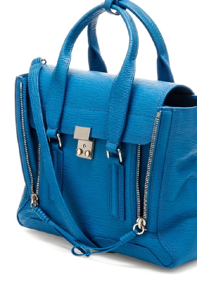Shop 3.1 Phillip Lim Pashli Satchel Handbag In Blue