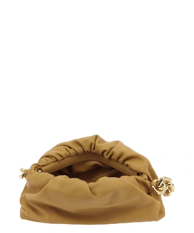 Shop Bottega Veneta The Chain Shoulder Bag In Brown