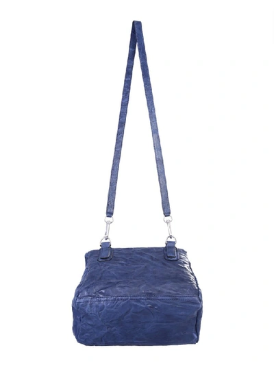 Shop Givenchy Small Pandora Tote Bag In Blue