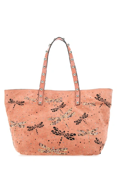 Shop Red Valentino Redvalentino Embellished Tote Bag In Multi