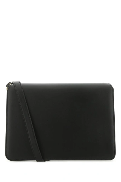 Shop Ferragamo Salvatore  Classic Flap Bag In Black