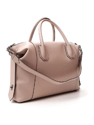 Shop Givenchy Antigona Medium Soft Tote Bag In Beige