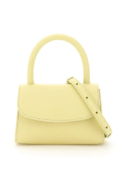 Shop By Far Mini Shoulder Bag In Yellow