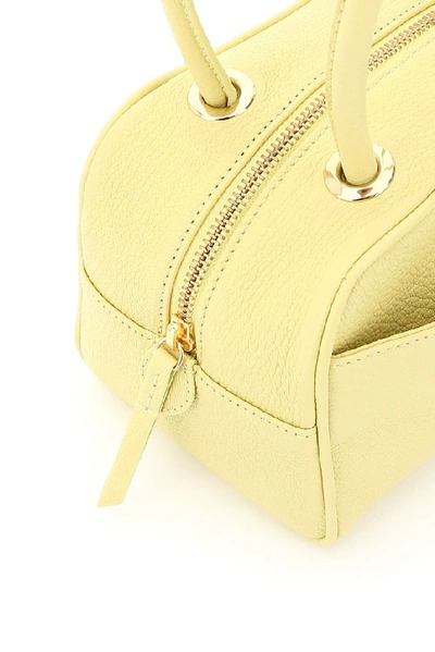 Shop By Far Martin Top Handle Bag In Yellow