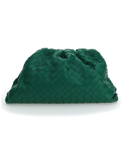 Shop Bottega Veneta The Pouch Bag In Green