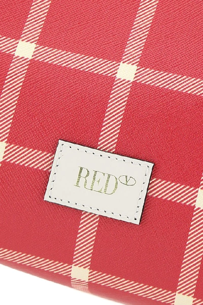 Shop Red Valentino Redvalentino Plaid Shopper Bag