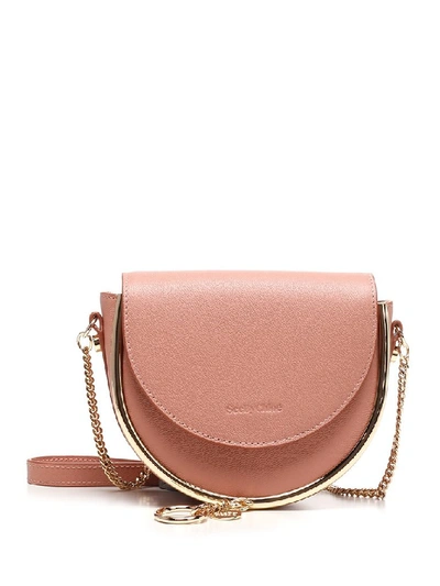 Shop See By Chloé Mara Shoulder Bag In Pink