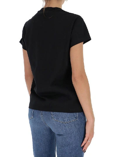 Shop Givenchy Vintage Logo T In Black