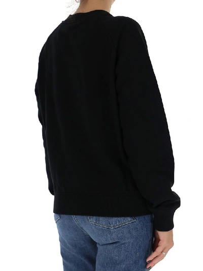 Shop Givenchy Vintage Logo Sweatshirt In Black