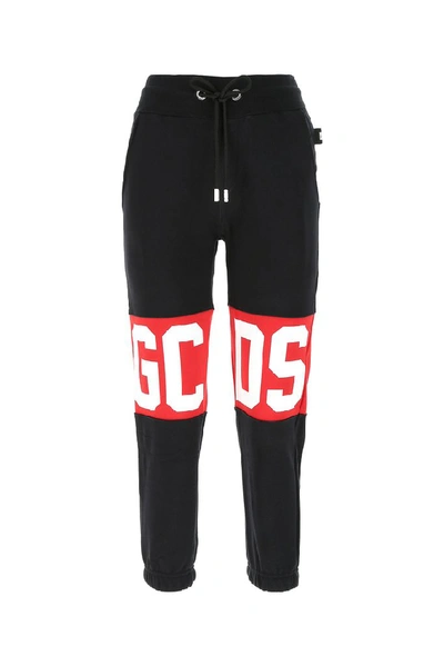 Shop Gcds Logo Jogger Pants In Black